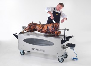 HogMasterGlassSpit Pig & Chef
